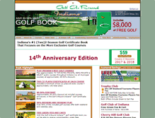 Tablet Screenshot of golfaroundgroup.com